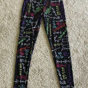 For the love of math ! Leggings M/L